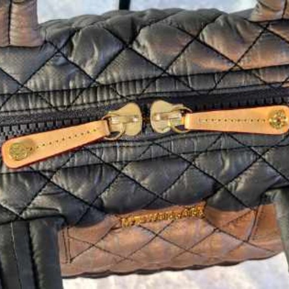 MZ Wallace Black Quilted Crossbody Bag - Picture 7 of 16